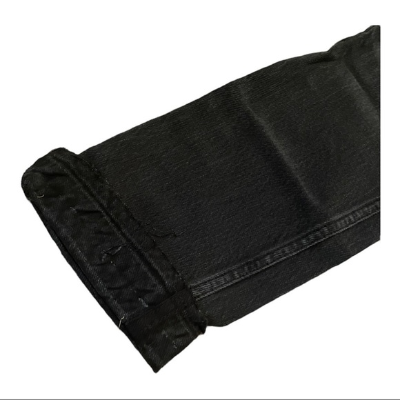 Free people We The Free Cuffed Slim Boyfriend Jean in Faded Black - Picture 5 of 14